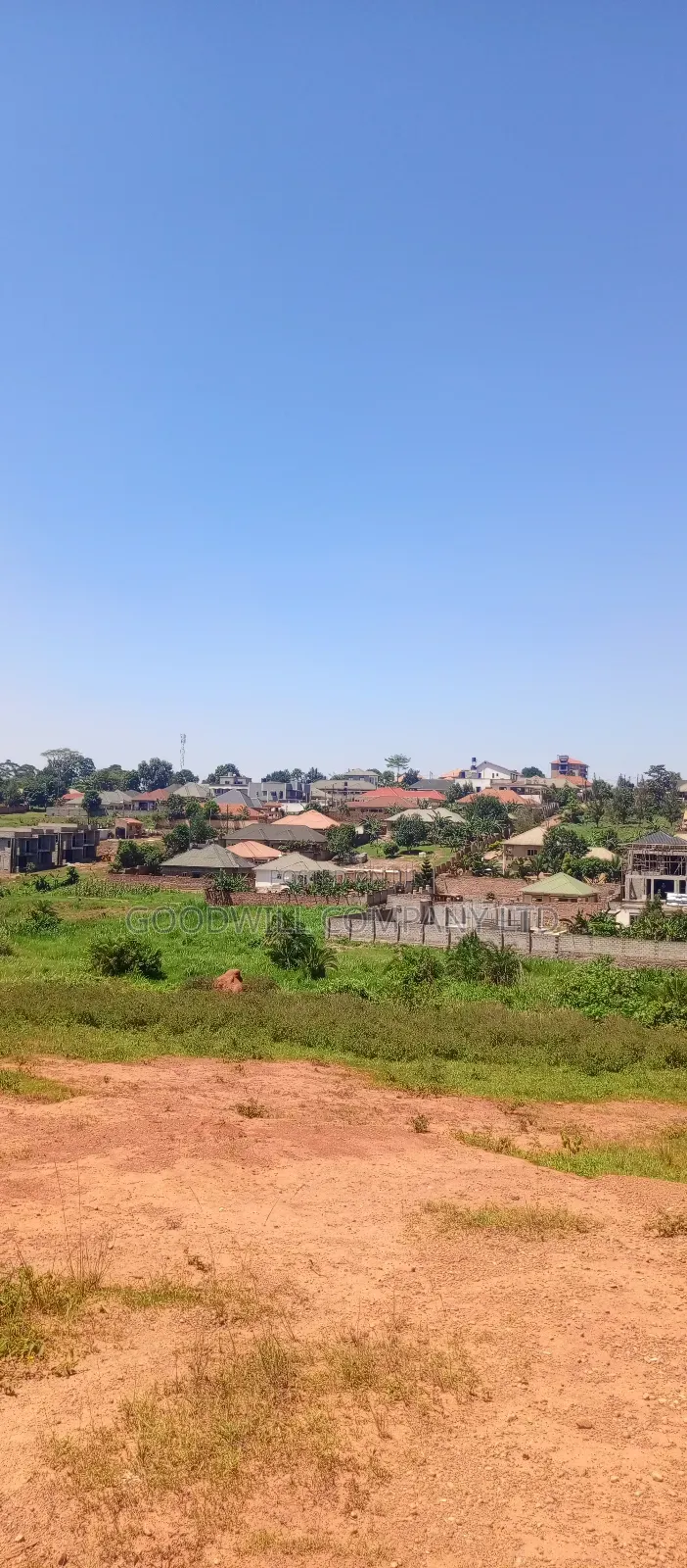 25 Decimals on a Hill Top Near National Water Tanks Jinja Misindye in Central Division