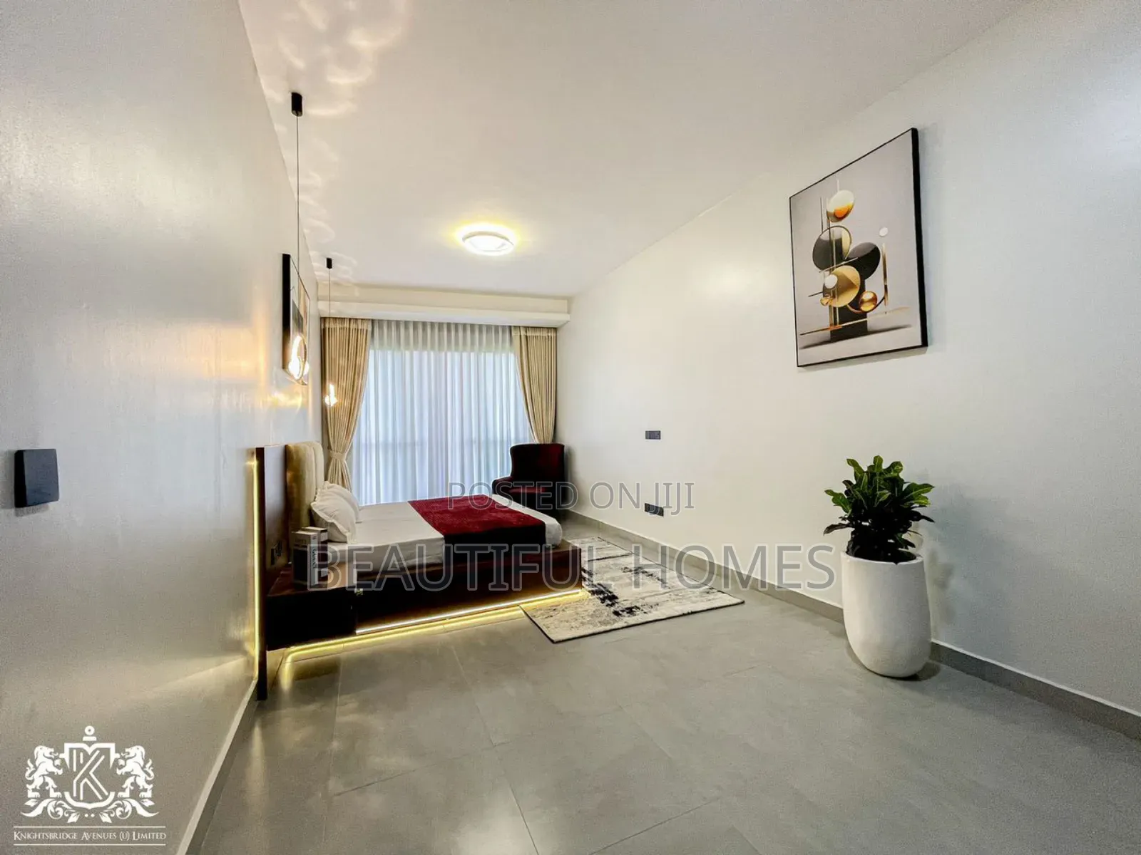 Furnished 1bdrm Condo in Kira for sale in Kira