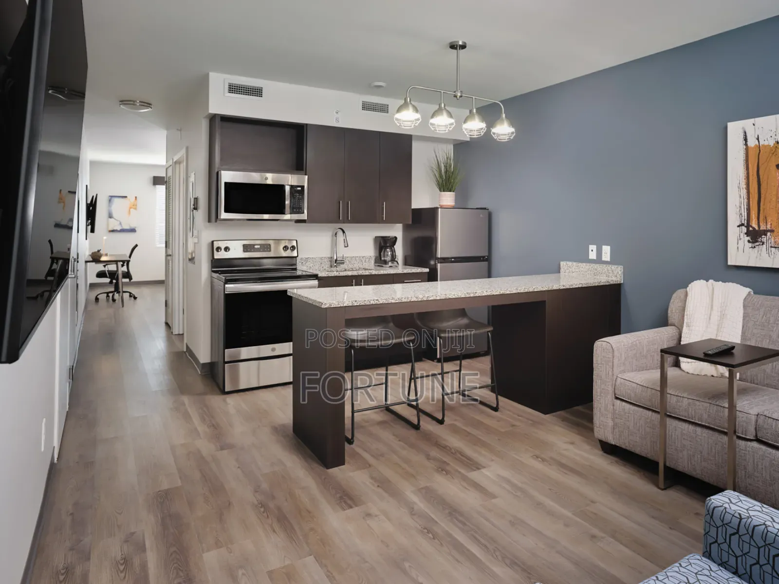 Furnished 1bdrm Apartment in Central Division for rent in Central Division