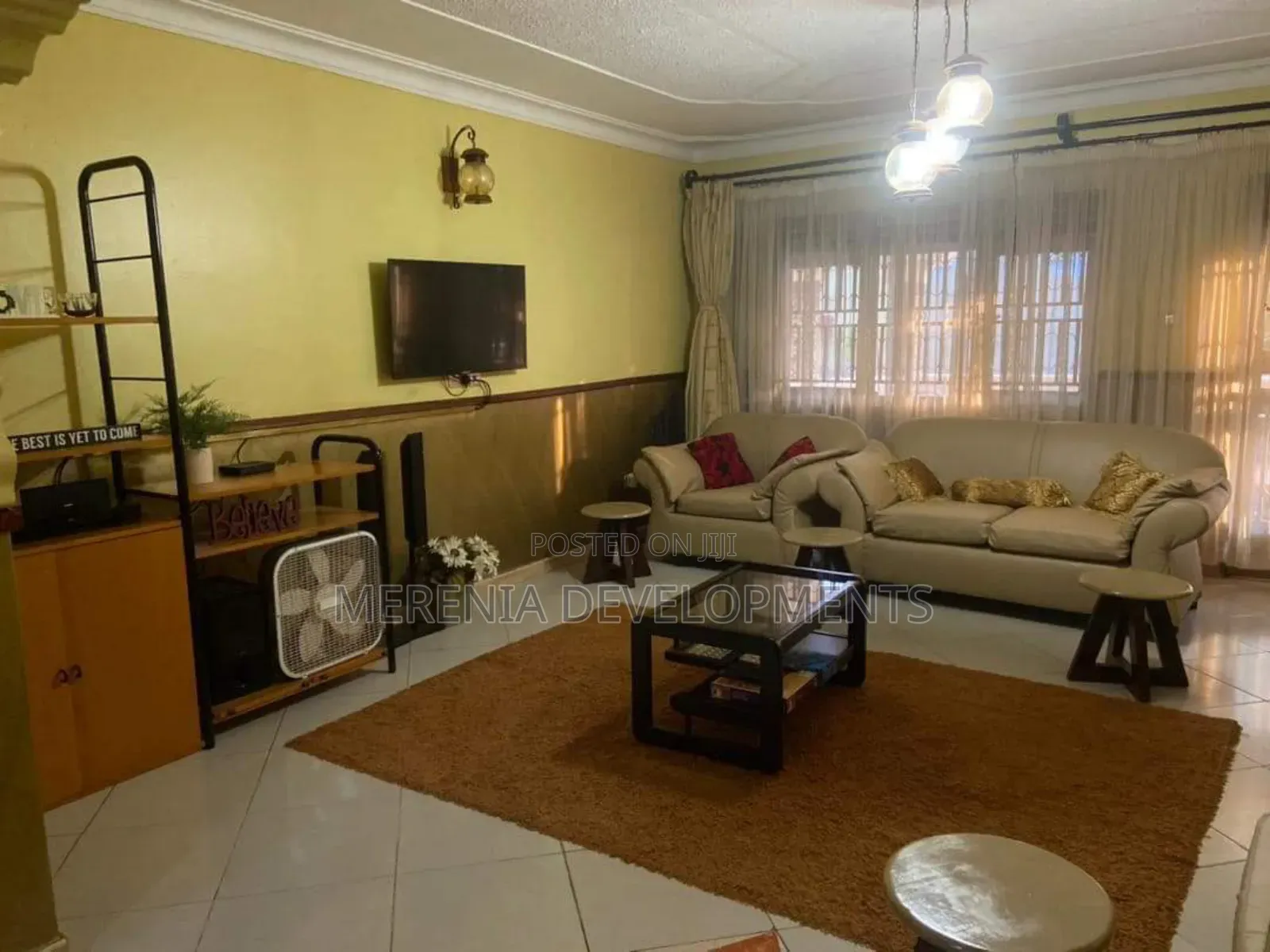 Furnished 4bdrm Bungalow in Kiwatule, Nakawa for rent in Nakawa