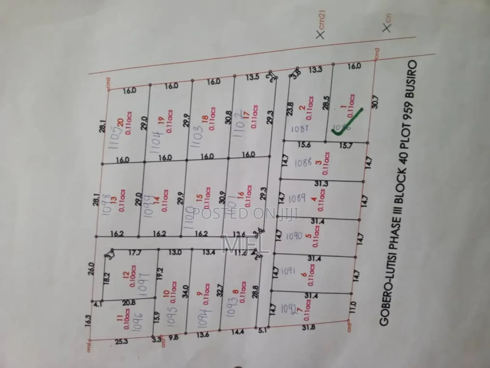 Gobero Lutisi Titled Land 50*100ft in Wakiso / Wakiso
