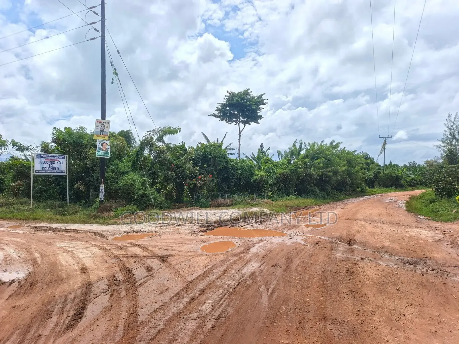 2 Acres of Land at Mukono Ntenjeru Bunakijja Katosi Rd Touching on Rd in Central Division