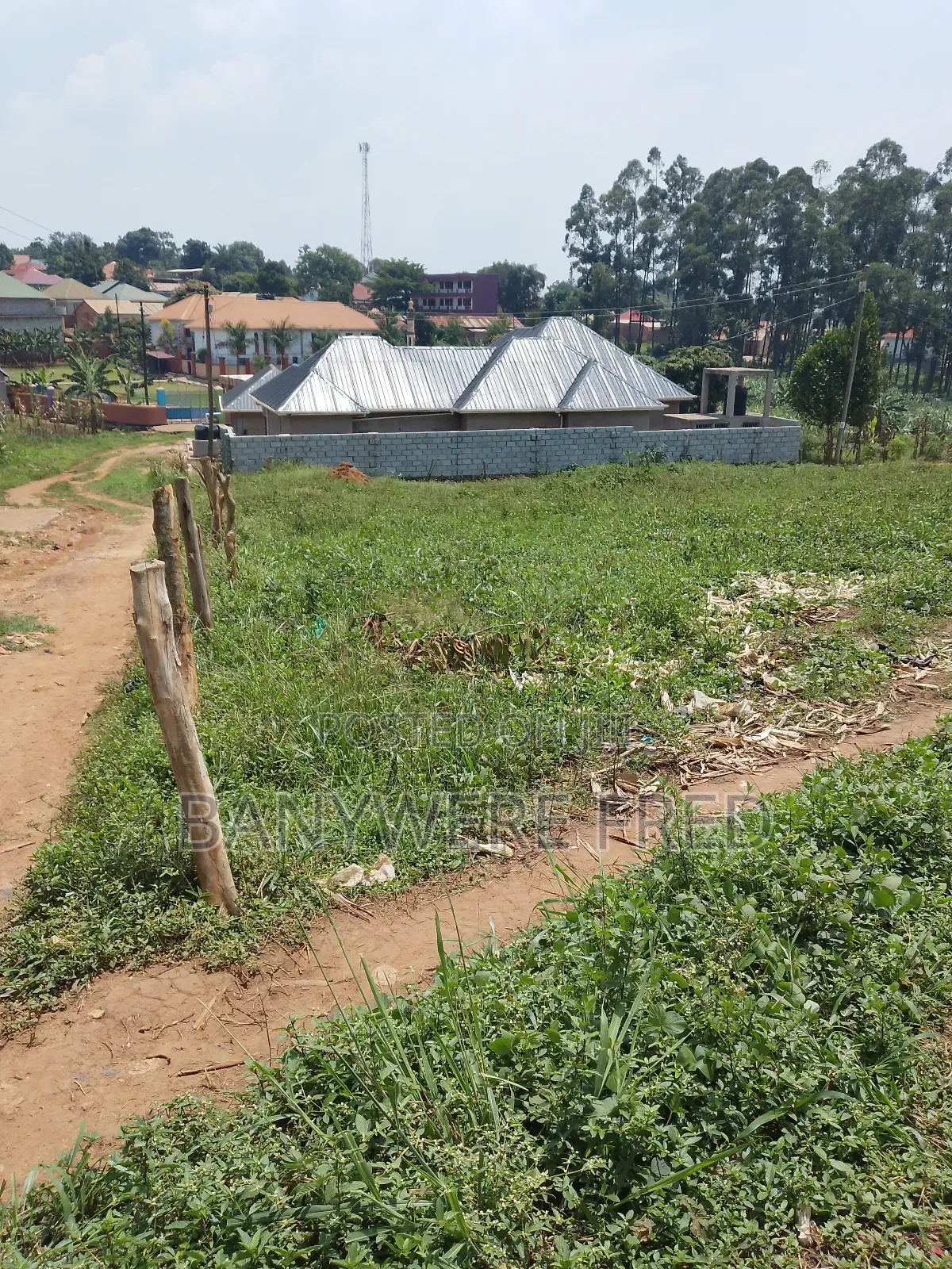 Plot Sale at 90m Ugx 100by100fts in Manyangwa in Kira
