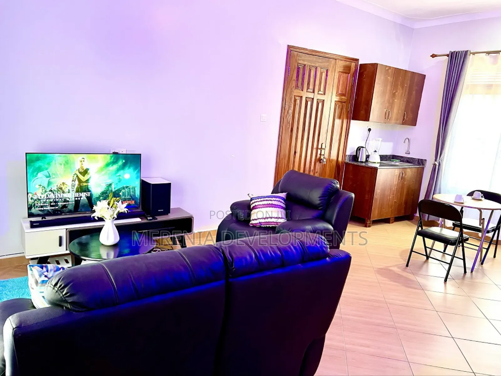Furnished 1bdrm Apartment in Buziga, Makindye for rent in Makindye