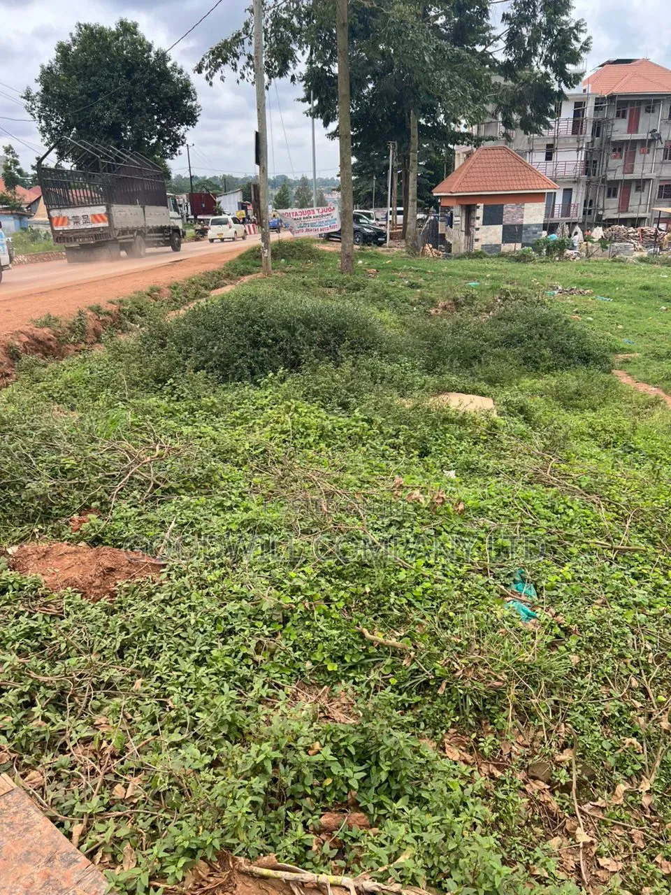 30 Decimals Commercial Plot of Land in Sonde Touching on Main Road in Central Division
