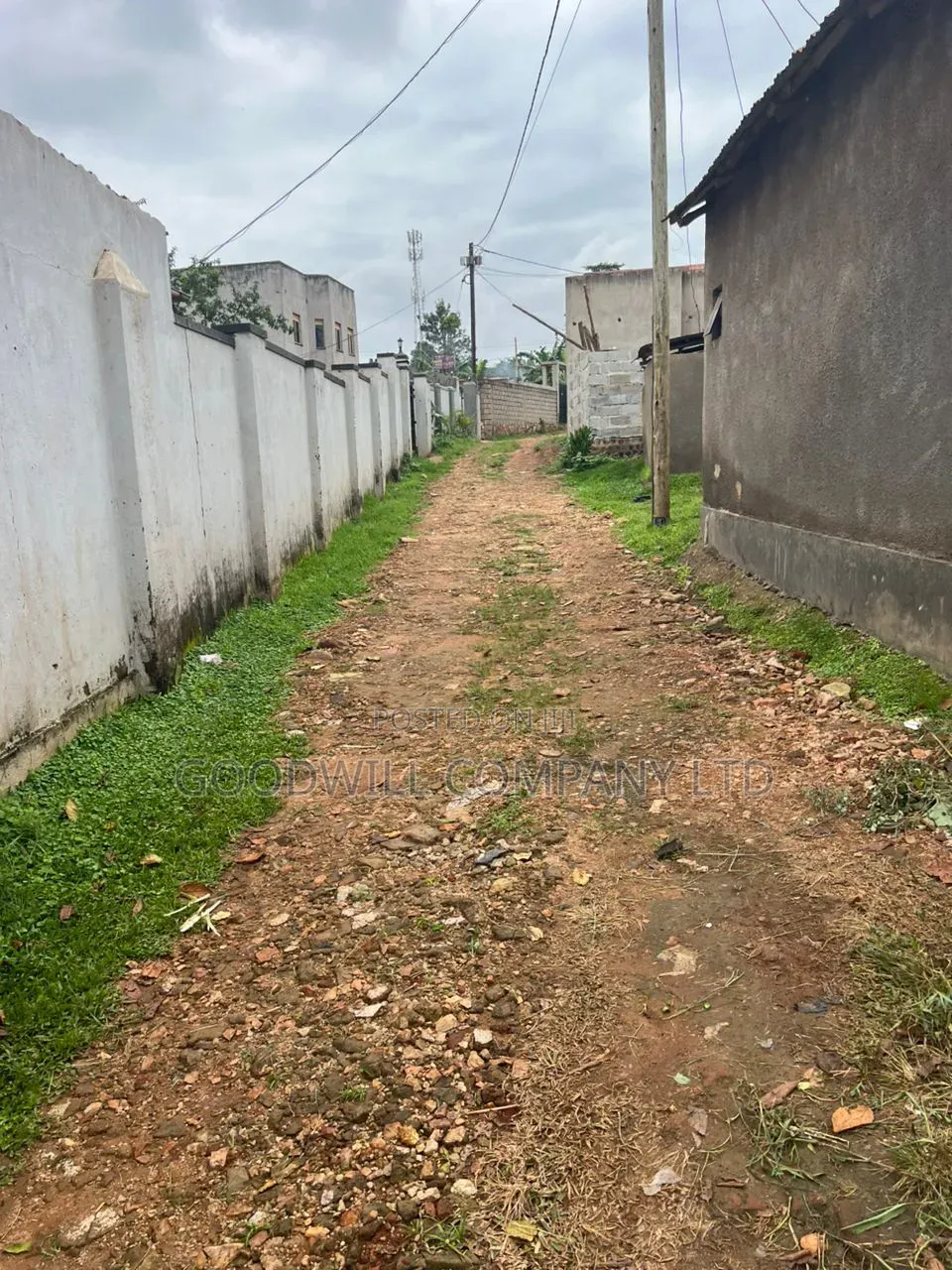 100*70feet Plot of Land in Sonde Few Meters From Tarmac in Central Division