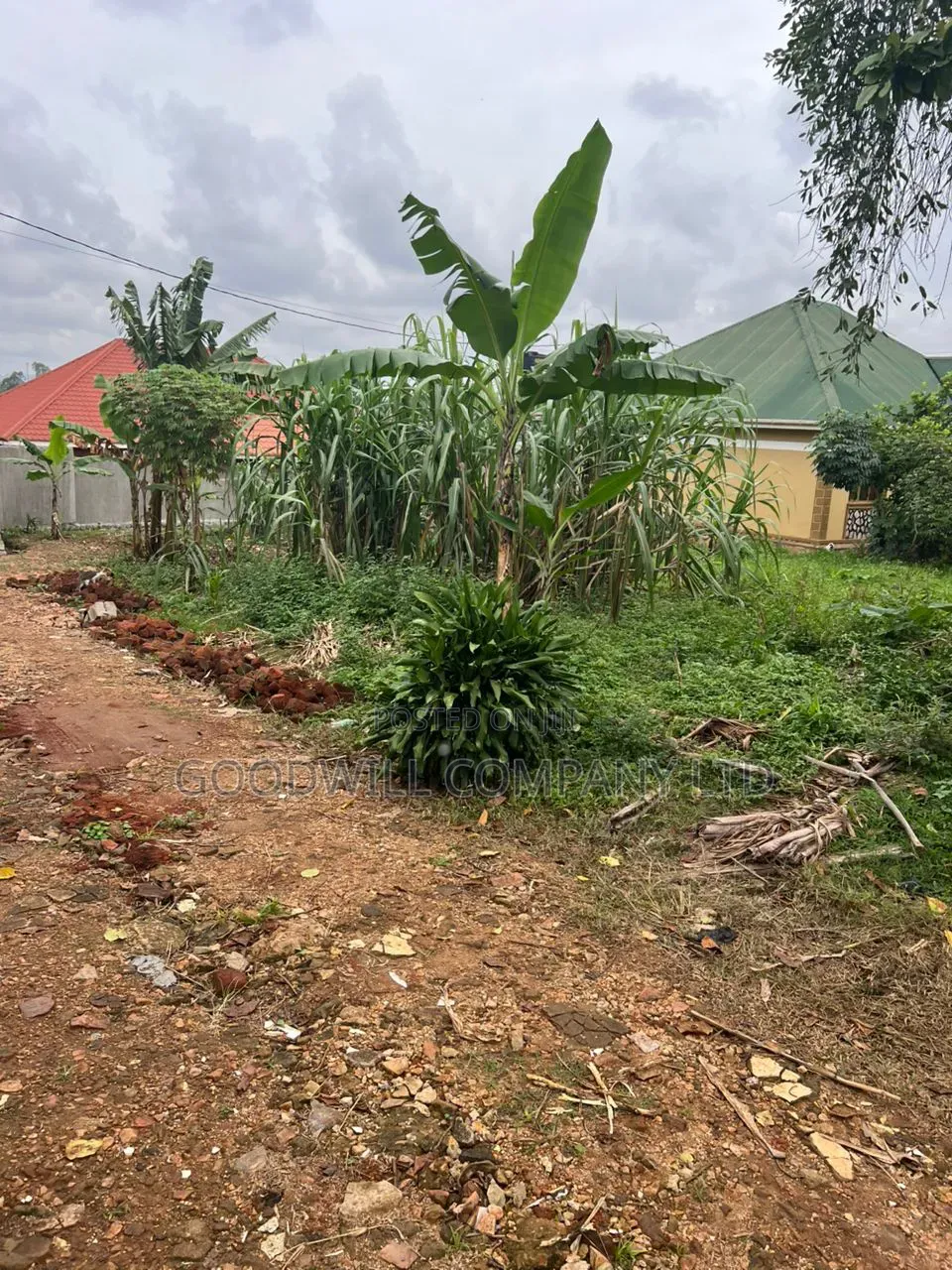 100*70feet Plot of Land in Sonde Few Meters From Tarmac in Central Division