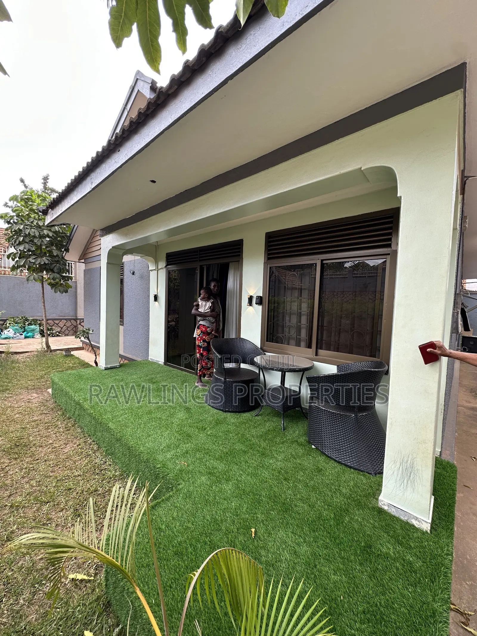 Furnished 3bdrm Bungalow in Kaungi, Makindye for rent in Makindye