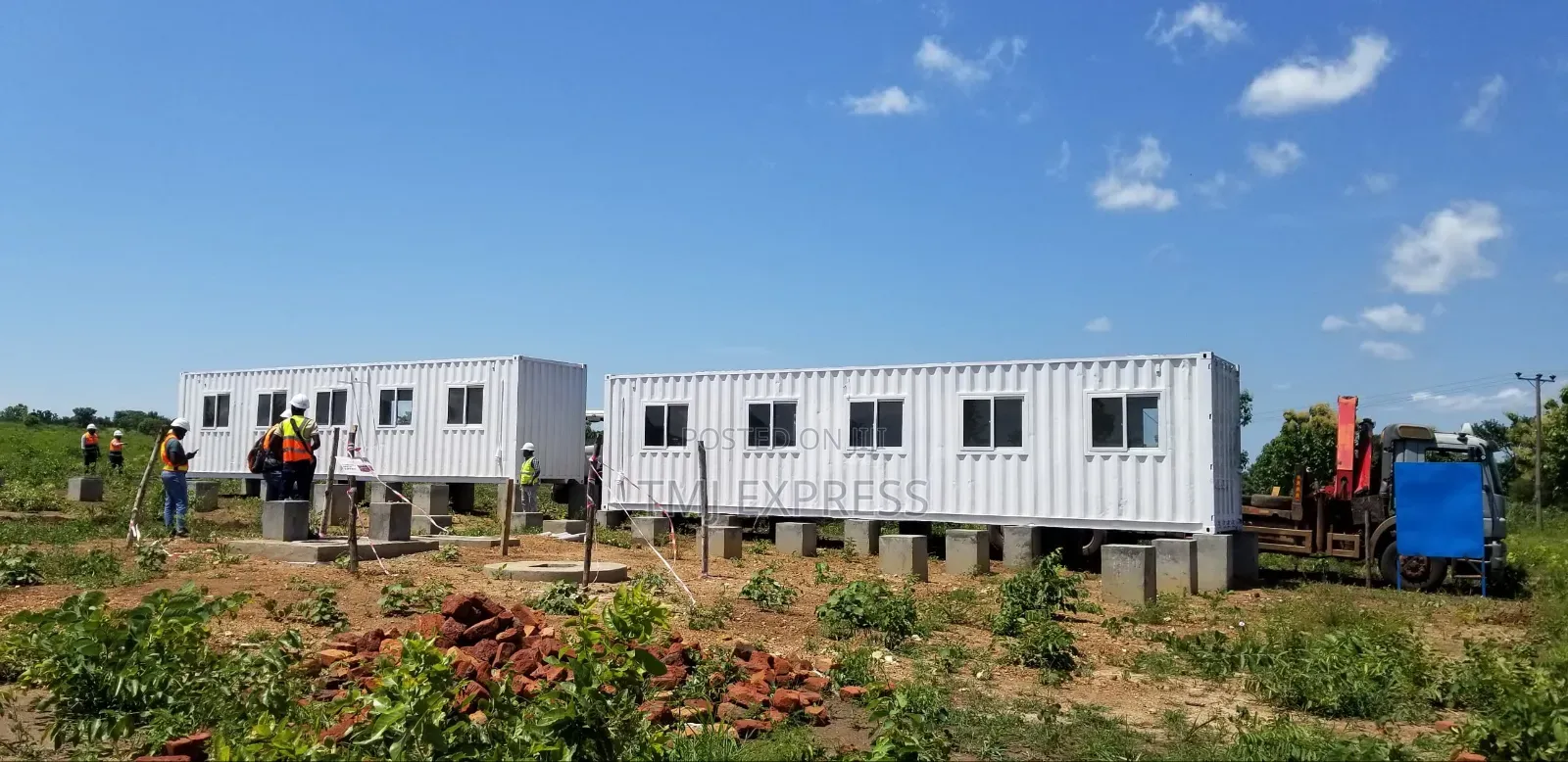 40ft Container Office , Fitted , Electrical Installations AC Units. in Nakawa