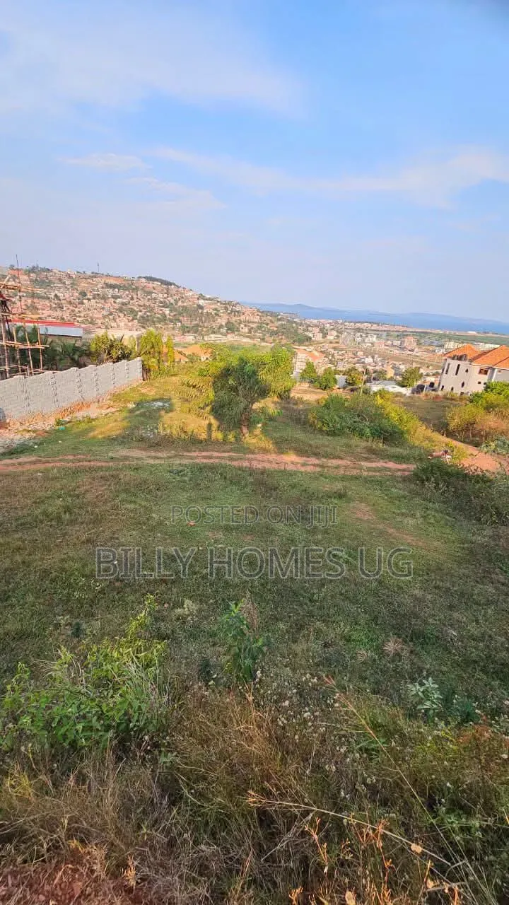 Hilltop Lake-View Plot for Sale Located in Mutung-Kigo in Ssabagabo-Makindye