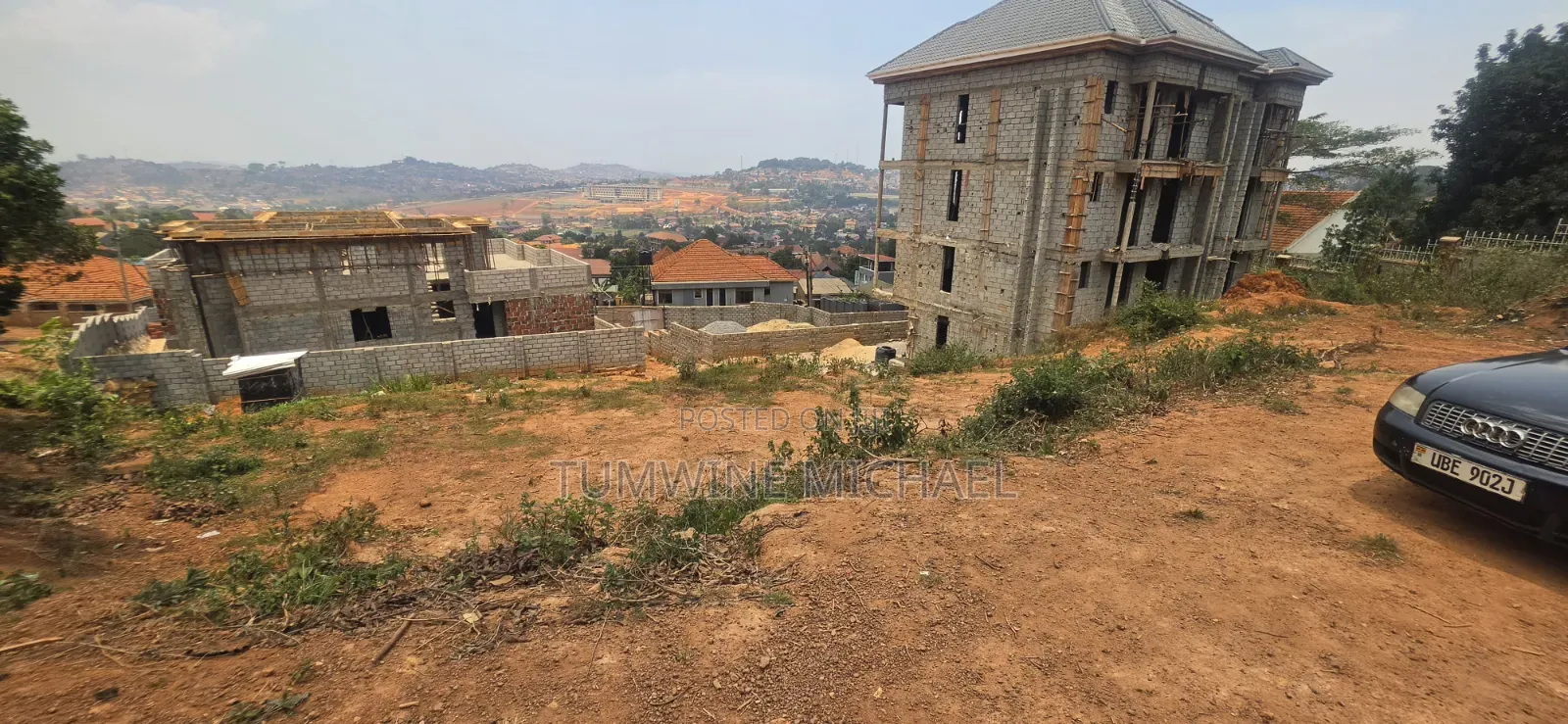 Zana Entebbe Road 50x100 Plot Viewing Lubowa in Central Division