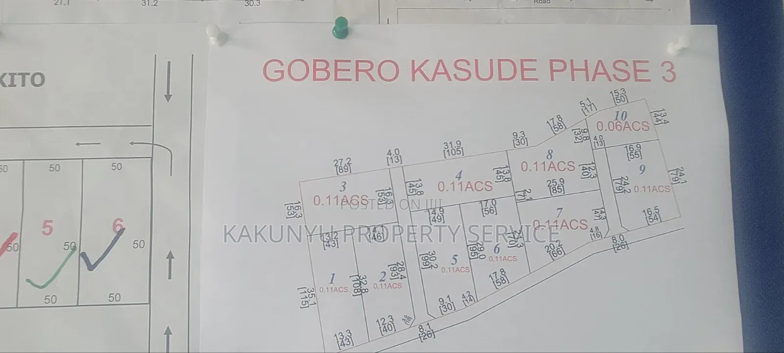 Kakiri Gobero 50×50 Ft at 5M ,50x100 at 9m in Wakiso / Wakiso