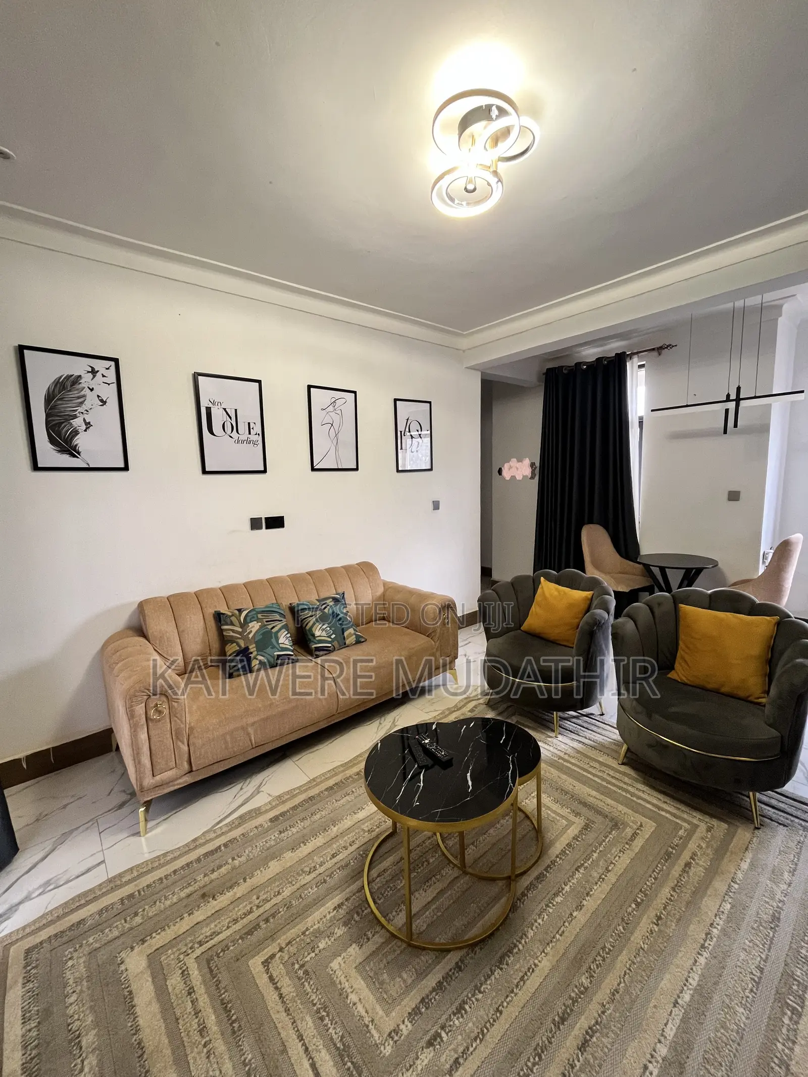 Furnished 1bdrm Apartment in Kyanja, Central Division for rent in Central Division