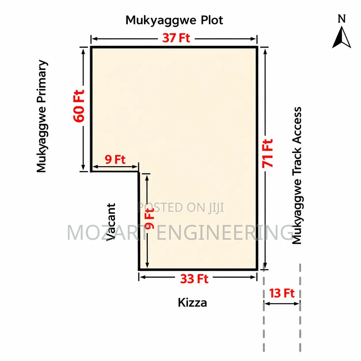 Commercial Plot for Sale – Maya Nanziga Road, Tarmac Main Road in Central Division