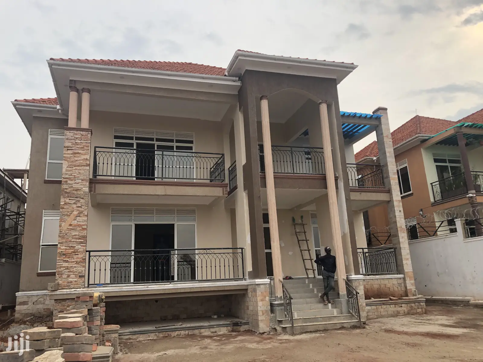 Kyanja Mansion in Tarmacked Neighborhood on Sell in Kampala