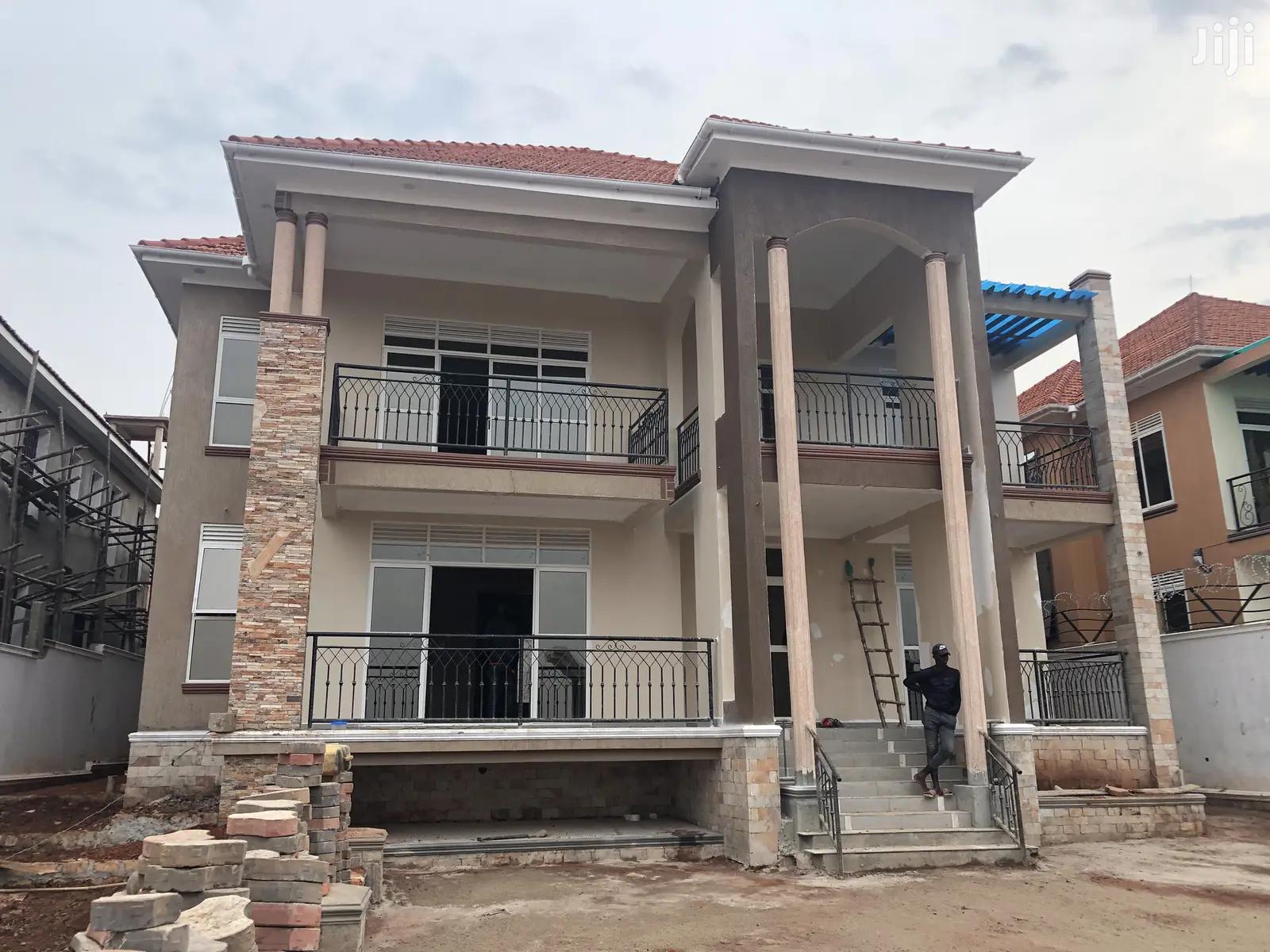 Kyanja Mansion in Tarmacked Neighborhood on Sell in Kampala