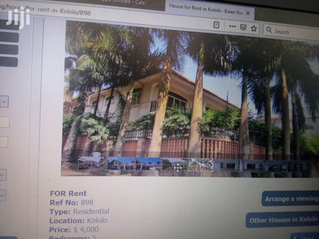 Storeyed House for Rent in Kololo in Kampala