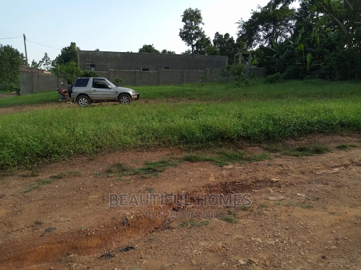 Gayaza Two Empty Plots Near the Road on Sell in Kampala