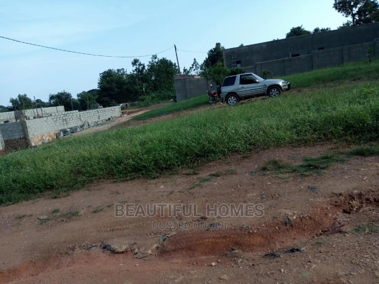 Gayaza Two Empty Plots Near the Road on Sell in Kampala